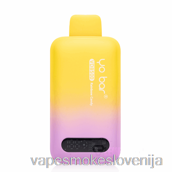 Vape Petrol Yo Bar Vd8500 Mavrični Bonboni Za Enkratno Uporabo